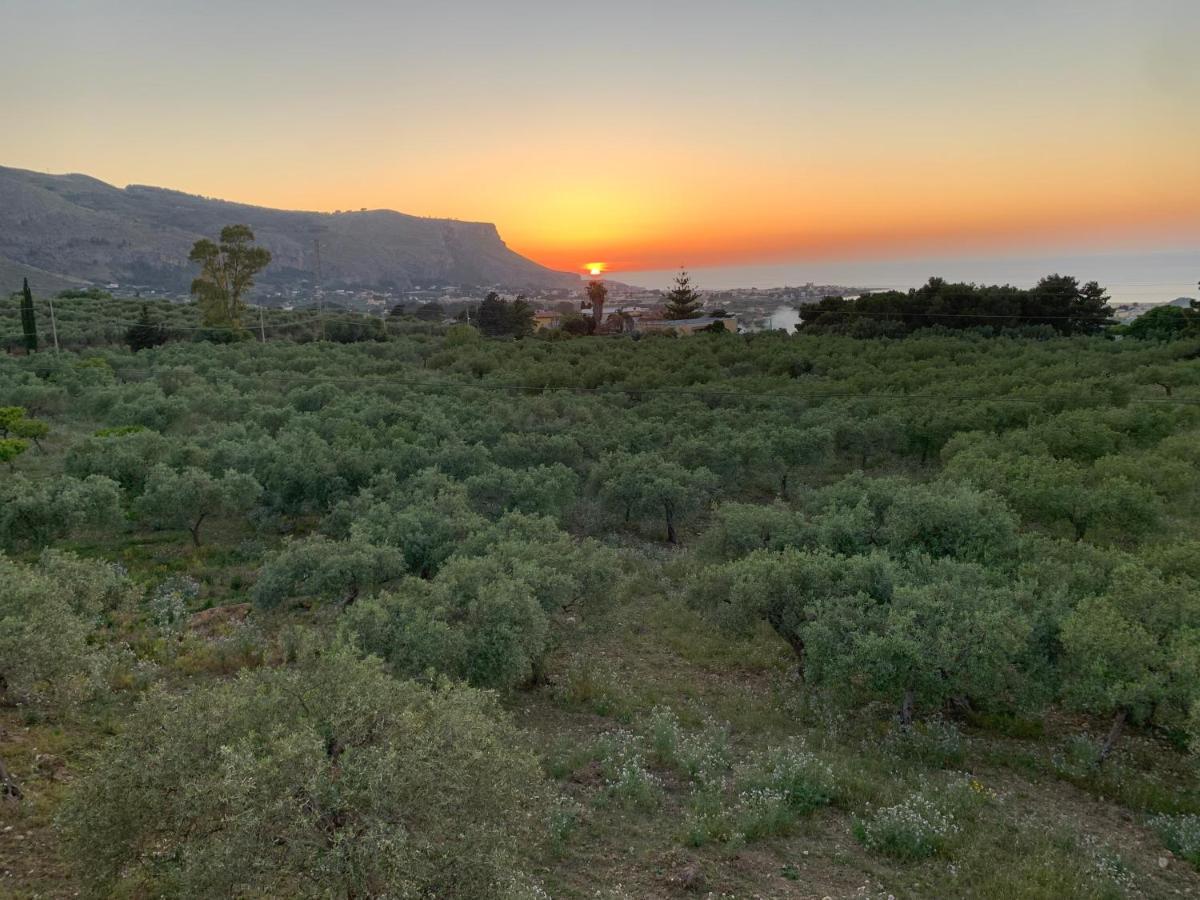Casale Belvedere vista mare Valderice Eksteriør bilde